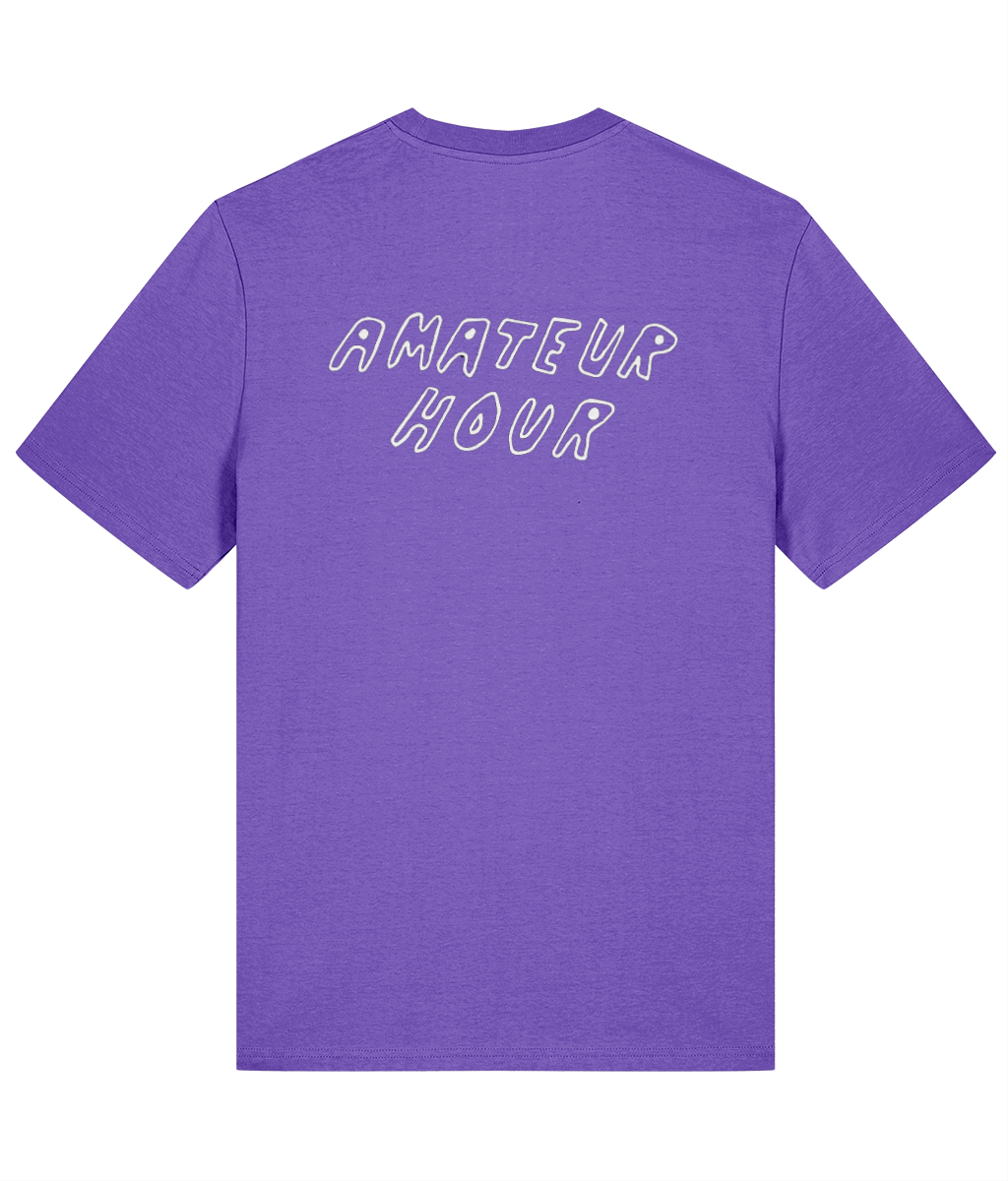 Amateur Hour Classic T-Shirt Dark 100% Organic cotton